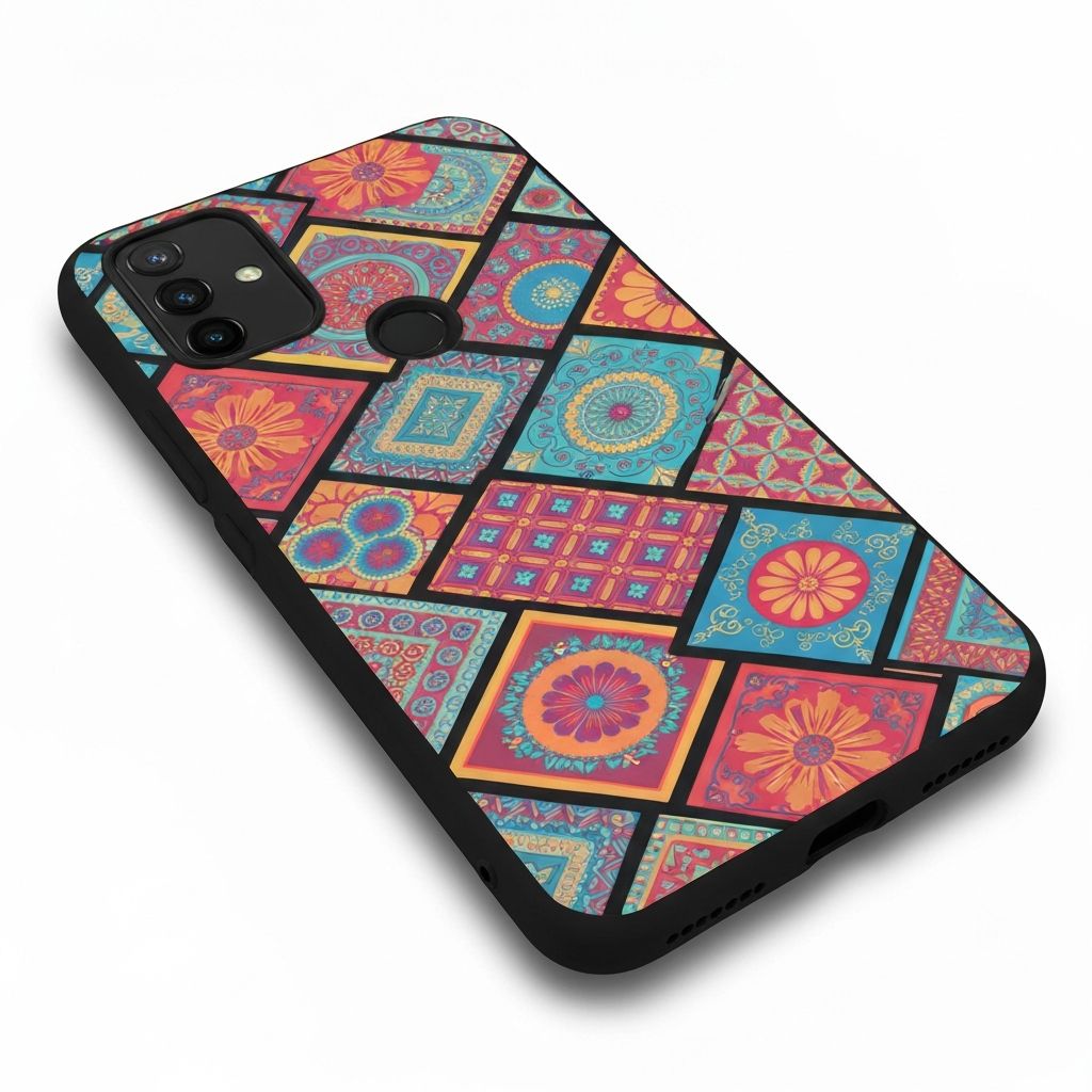 패턴 실리콘 케이스